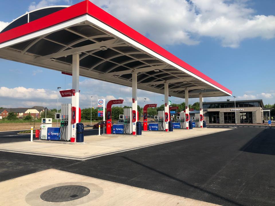 Commercial construction site